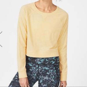 Sweaty Betty crop sweatshirt